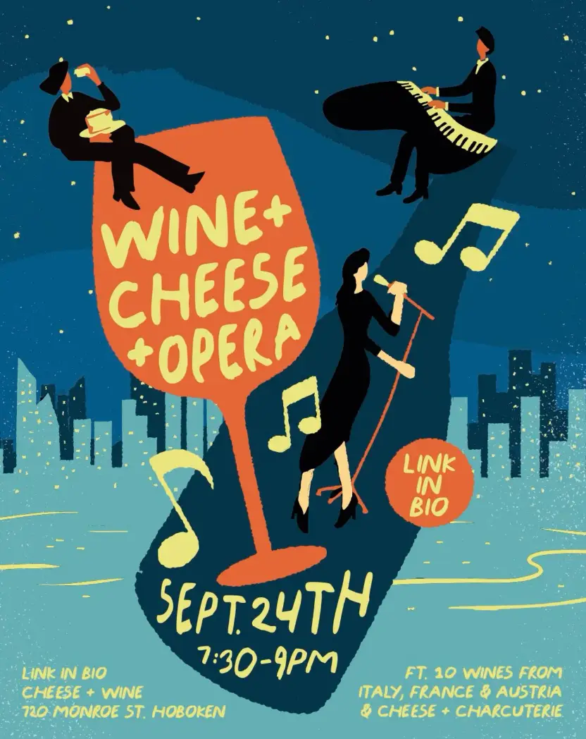 Wine + Cheese + Opera